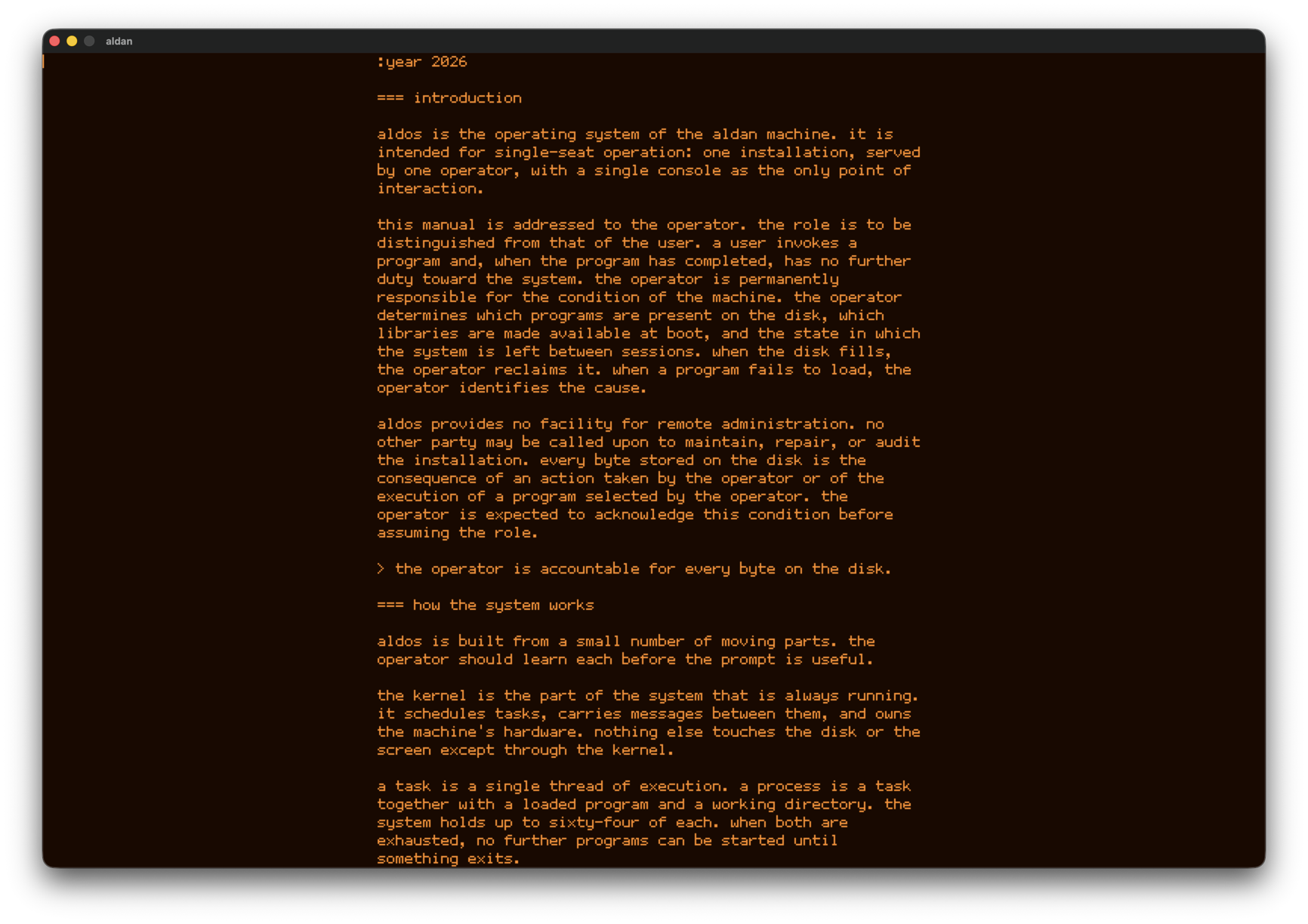 aldos docs
