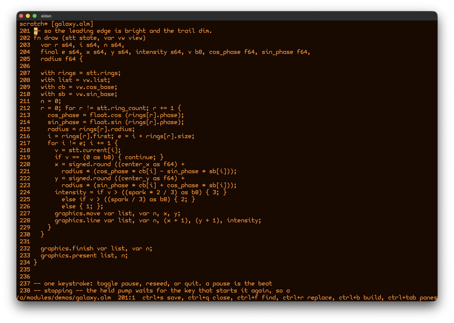 aldos editor