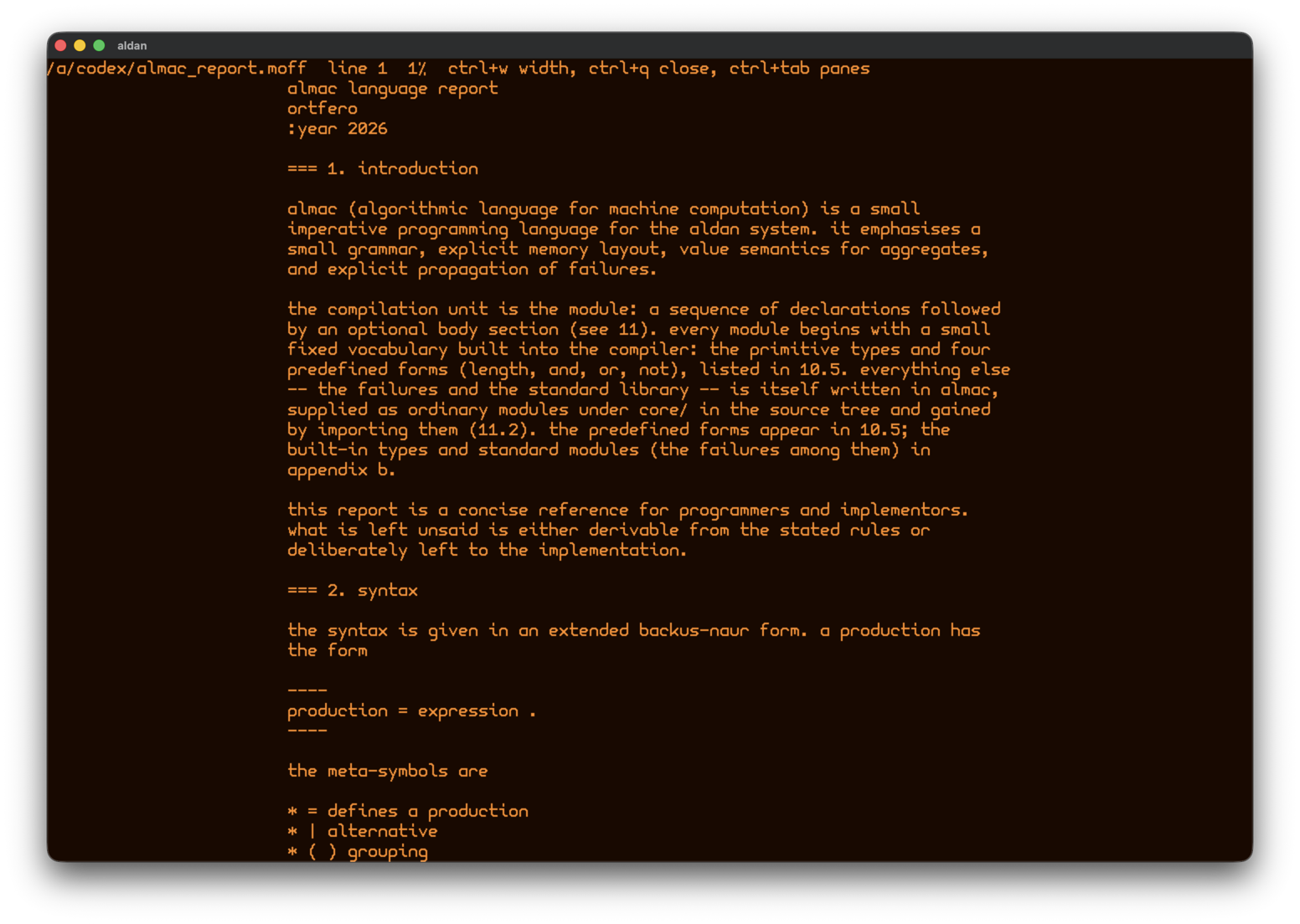 aldos reader